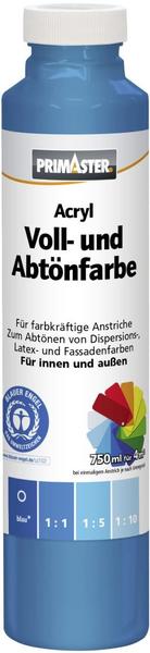 PRIMASTER Voll- und Abtönfarbe 750 ml blau matt