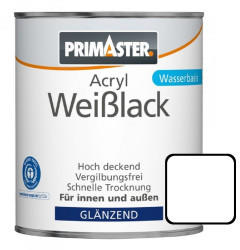 PRIMASTER Acryl Weißlack 375 ml glänzend