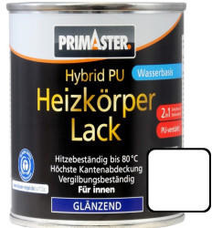PRIMASTER Hybrid-PU Heizkörperlack 375 ml weiß glänzend