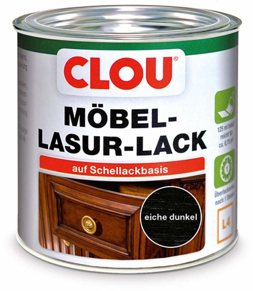 CLOU Möbel-Lasur-Lack L4 125 ml eiche dunkel