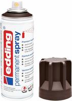 Edding Spr&uuml;hfarbe 5200 Permanent Spray, 200 ml, schokoladenbraun, seidenmatt,