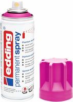 Edding Spr&uuml;hfarbe 5200 Permanent Spray, 200 ml, telemagenta, seidenmatt, RAL 4010,