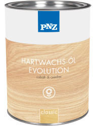 PNZ Hartwachs-Öl evolution farbig: bernstein - 0,25 Liter