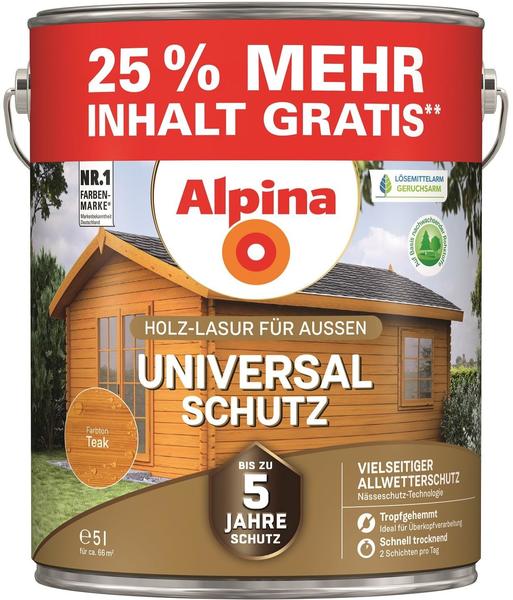 Alpina Farben Universal-Schutz teak 5l