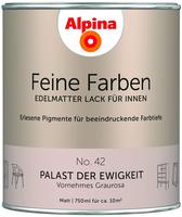 Feine Farben Lack No. 42 Palast Der Ewigkeit Graurosa Edelmatt 750 Ml Buntlacke -