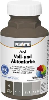 PRIMASTER Voll- und Abtönfarbe 250 ml echtbraun matt