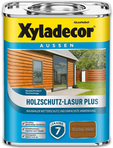 Xyladecor Holzschutz-Lasur Plus eiche-hell 4l