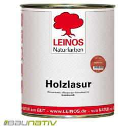 Leinos Holzlasur 056 nordisch Rot 0,75 l