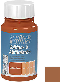 Schöner Wohnen Vollton- & Abtönfarbe 125 ml Karamellbraun matt