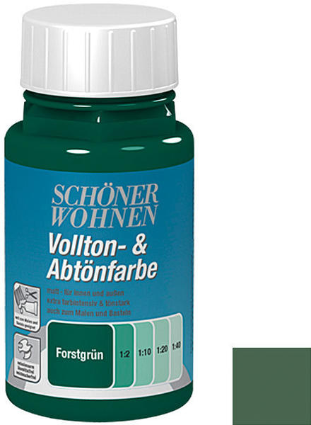Schöner Wohnen Vollton- & Abtönfarbe 125 ml Forstgrün matt