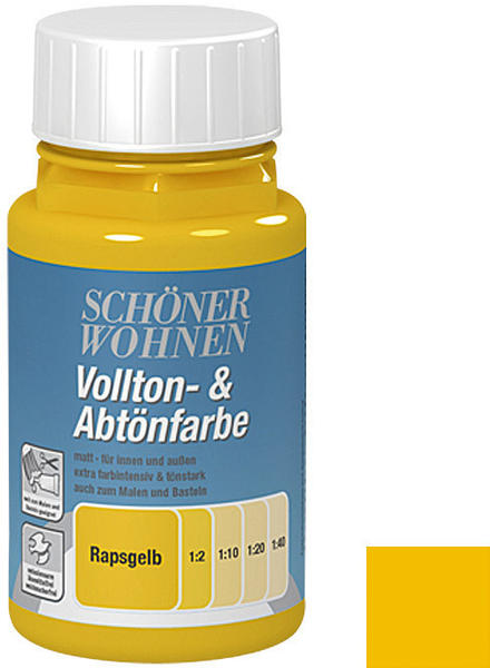 Schöner Wohnen Vollton- & Abtönfarbe 125 ml Rapsgelb matt