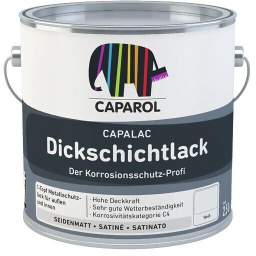 Caparol Capalac Dickschichtlack weiß 0,75 l