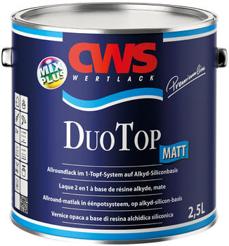 CWS WERTLACK DuoTop matt wei&szlig; 750 ml