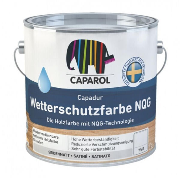 Caparol Capadur Wetterschutzfarbe NQG weiß 0,75 l