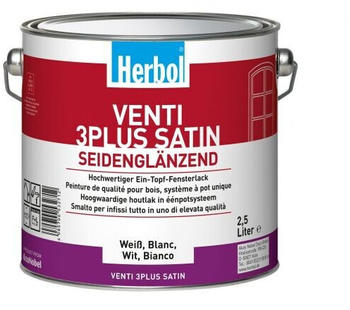 Herbol Venti 3Plus Satin weiss 2,5l