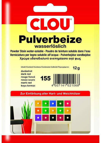 Clou CLOU Beize in Pulver 12 g dunkelrot