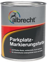 Parkplatz - Markierungsfarbe Weiss 750 Ml Industrie Kunststofffarbe - Albrecht