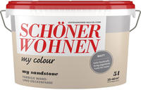 Sch&ouml;ner Wohnen - my colour Wandfarbe matt - My Sandstone 5 L