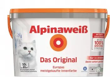 Alpina Farben Alpinaweiß Das Original mit Spritz-Schutz-Formel 10l