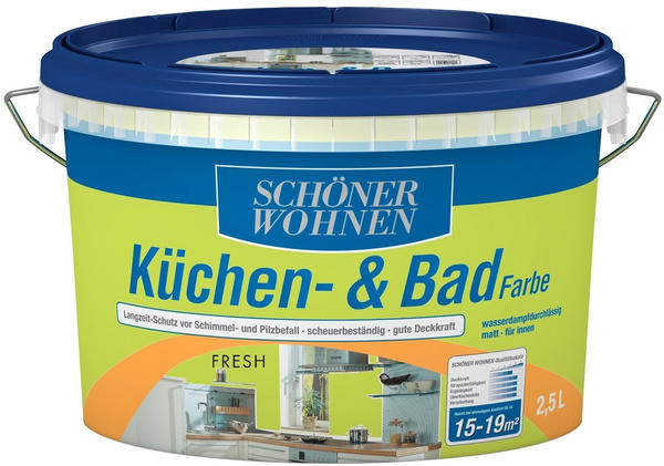 Schöner Wohnen Küchen & Badfarbe 2,5 l Fresh matt
