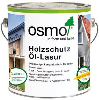 Osmo Holzschutz Öl-Lasur 5 l Weiß