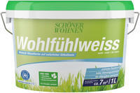 Mineral-Wandfarbe Wohlf&uuml;hlWeiss matt - f&uuml;r Allergiker geeignet - 1,0 l