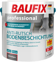 Baufix Anti-rutsch Bodenbeschichtung Anthrazit Matt, 2.5 Liter, Beton- Und Bodenfarbe