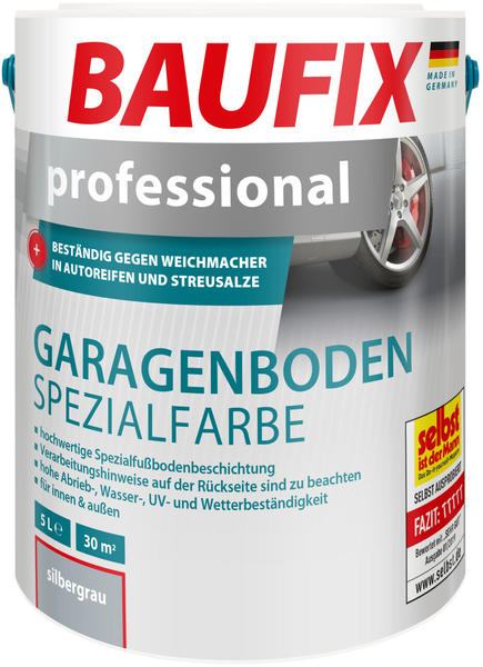 Baufix professional Garagenboden Spezialfarbe anthrazitgrau 5 l