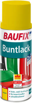 Baufix Buntlack Spray 400ml rapsgelb (800830601) 1 Stück