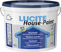LUCITE 800 House-Paint Fassadenfarbe - 12 Liter 1000 T wei&szlig; 7334886