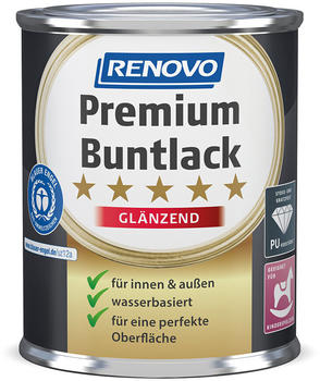 Renovo Premium Buntlack gl&auml;nzend 125ml verkehrsrot RAL 3020