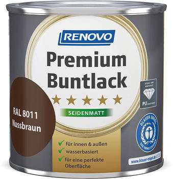 Renovo Premium Buntlack seidenmatt 375ml lichtgrau RAL 7035