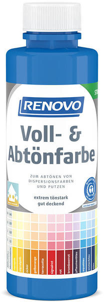 Renovo Voll- und Abtönfarbe 500ml aquablau 5586