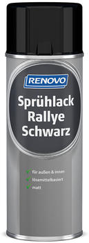 Renovo Sprühlack Rallye 400ml schwarz