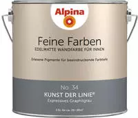 Alpina Feine Farben No. 34 Kunst der Linie&reg; edelmatt 2,5 Liter - Expressives
