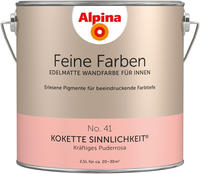 Alpina Feine Farben No. 41 Kokette Sinnlichkeit&reg; edelmatt 2,5 Liter -...