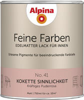 Alpina Feine Farben Lack No. 41 Kokette Sinnlichkeit edelmatt 750ml - Kr&auml;ftiges