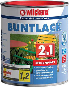 Wilckens 2in1 Buntlack seidenmatt anthrazit 375 ml