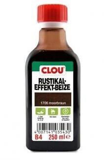 CLOU Rustikal-Effekt-Beize moorbraun 250 ml