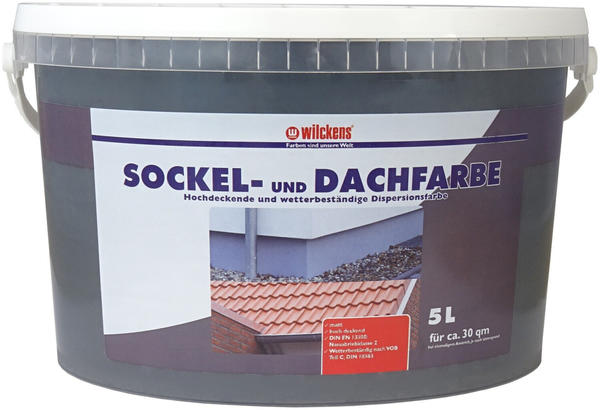 Wilckens Sockel- und Dachfarbe 5l anthrazit