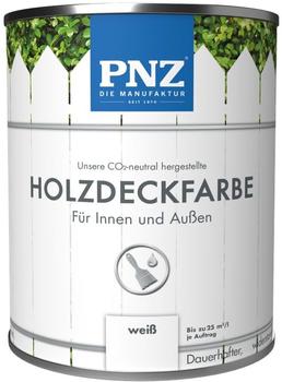 PNZ Holzdeckfarbe: weiß - 0,75 Liter