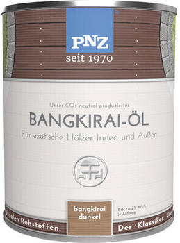 PNZ Bangkirai-Öl: bangkirai dunkel - 0,75 Liter