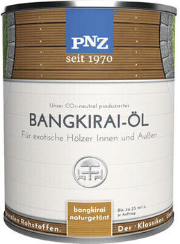 PNZ Bangkirai-Öl: bangkirai naturgetönt - 2,5 Liter