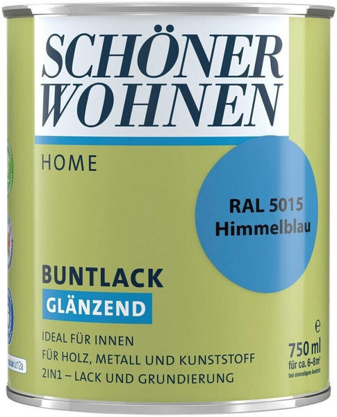 Schöner Wohnen Home Buntlack glänzend 750 ml Himmelblau