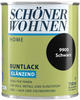 SCHÖNER WOHNEN FARBE Lack »Home Buntlack«, 750 ml, schwarz, glänzend, ideal für