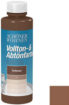 Schöner Wohnen Vollton- & Abtönfarbe 500 ml Torfbraun