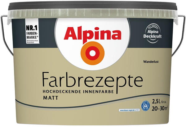 Alpina Farben Alpina Farbrezepte 2,5 l Wanderlust