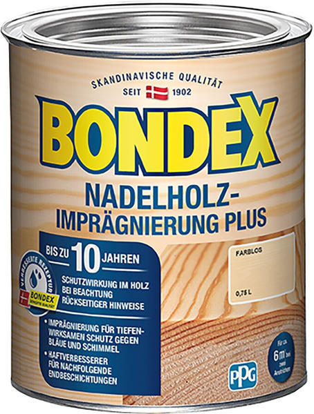 Bondex Nadelholz Imprägnierung Farblos 0,75 l (430645)