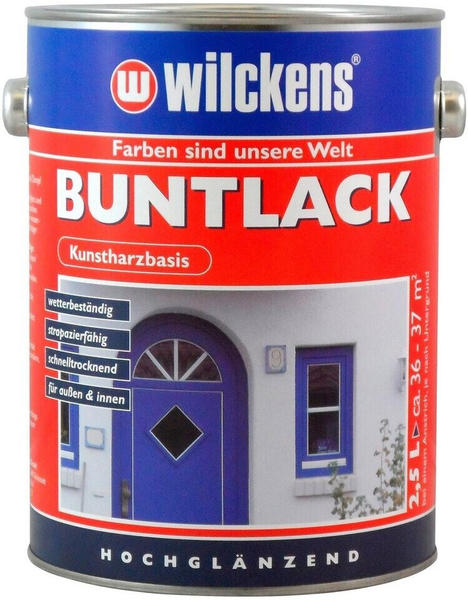 Wilckens Buntlack Rubinrot hochglänzend 2,5 l (10930300_080)