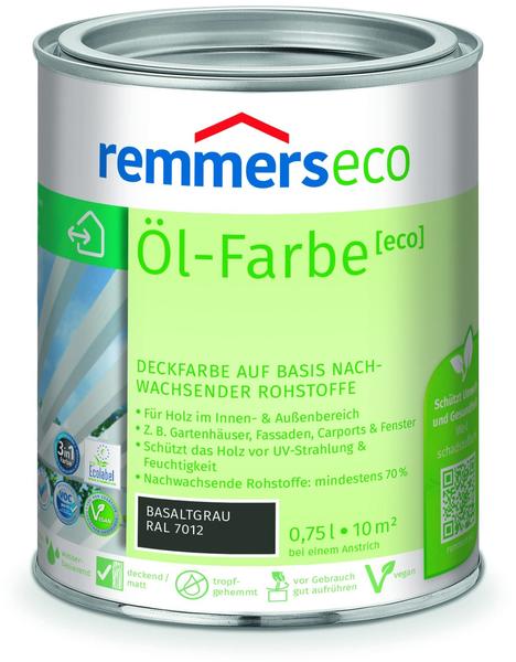 Remmers eco Öl-Farbe 0,75 l Basaltgrau
